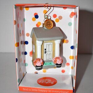 Happy Everything Welcome Home Ornament #HSEWEL-SORN NIB